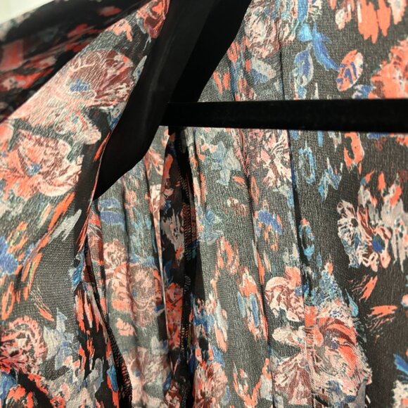 IRO Silk Faux Wrap Dress (Sz 40) - Picture 7 of 8